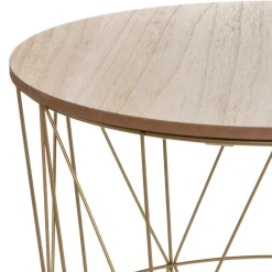 Table d'Appoint Doré MIKU