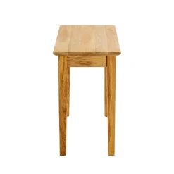 Table d'appoint en bois de chêne huilé H52 cm
