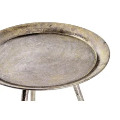 Table d'appoint en Métal laqué Bronze antique