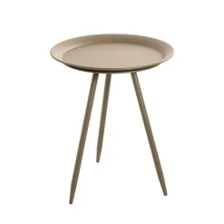 Table d'appoint en métal vert modèle mini