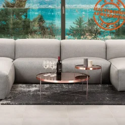 Table d'appoint pliable 'KOLOS' couleur cuivre