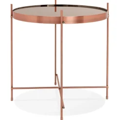 Table d'appoint pliable 'KOLOS' couleur cuivre