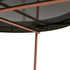 Table d'appoint pliable 'KOLOS' couleur cuivre