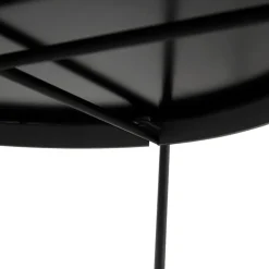 Table d'appoint pliable 'KOLOS' noire