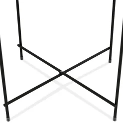 Table d'appoint pliable 'KOLOS' noire