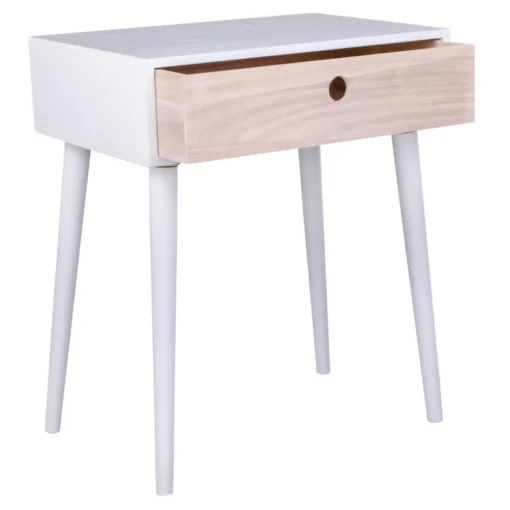 Table De Chevet Scandinave Blanche PARMA