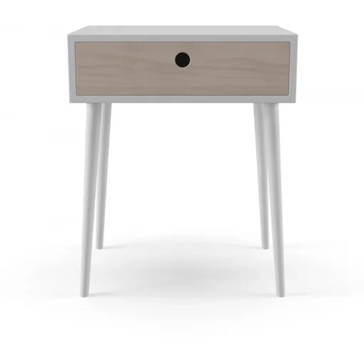 Table De Chevet Scandinave Blanche PARMA