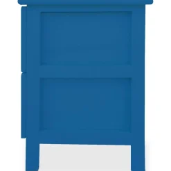 Table de chevet sculptée style marocain Chevignon Bois Bleu