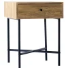Table de Chevet TORRING son design moderne et sa structure en bois