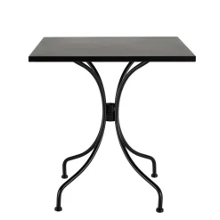 Table de jardin carrée 2 personnes VIANNEY