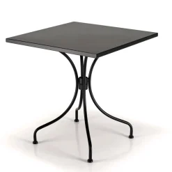 Table de jardin carrée 2 personnes VIANNEY