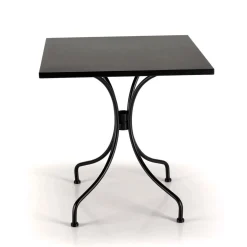 Table de jardin carrée 2 personnes VIANNEY