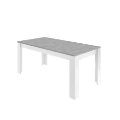 Table de repas180cm bicolore