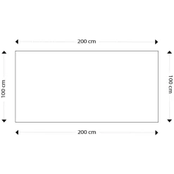 Table de réunion / à manger design 'XLINE' en bois finition Noyer et structure noire