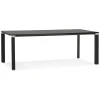 Table de réunion ou à manger design 'XLINE' en bois noir