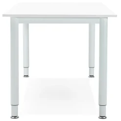 Table de réunion ou bureau design 'FOCUS' blanc