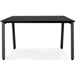 Table de réunion ou bureau bench noir 'AMADEUS SQUARE'