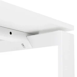 Table de réunion ou bureau bench blanc