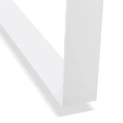 Table de réunion ou bureau bench blanc