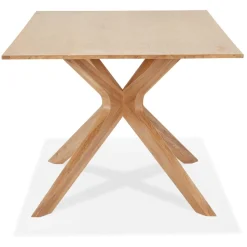 Table de salle à manger 'MANITOU' en chêne massif