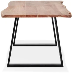 Table De Salle à Manger Naturel Design MORI TABLE Style Scandinave 200 cm