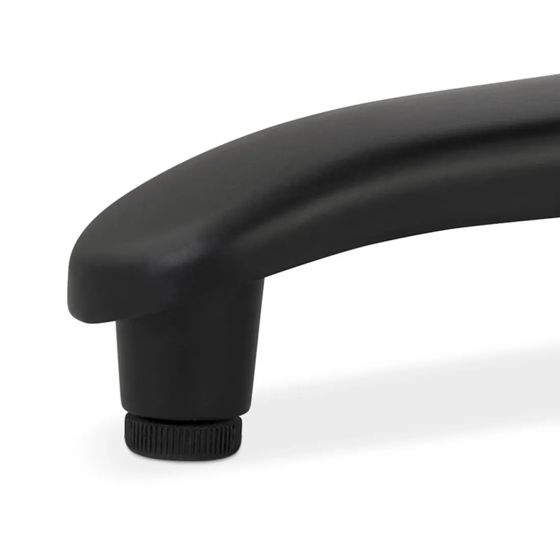 Table de terrasse pliable 'NOCTALI' ronde noire