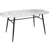 Table Diner Effet Marbre 160 X 90