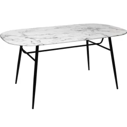 Table Diner Effet Marbre 160 X 90