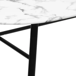 Table Diner Effet Marbre 160 X 90