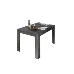 Table extensible 137cm URBINO oxyde