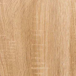 Table extensible effet chêne naturel