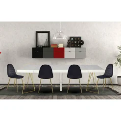 Table Extensible NEILA Effet Marbre