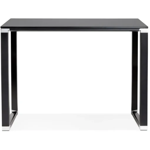 Table haute ou bureau haut 'XLINE HIGH TABLE' en bois noir