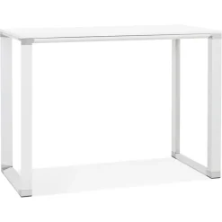 Table haute ou bureau haut 'XLINE HIGH TABLE' en bois blanc
