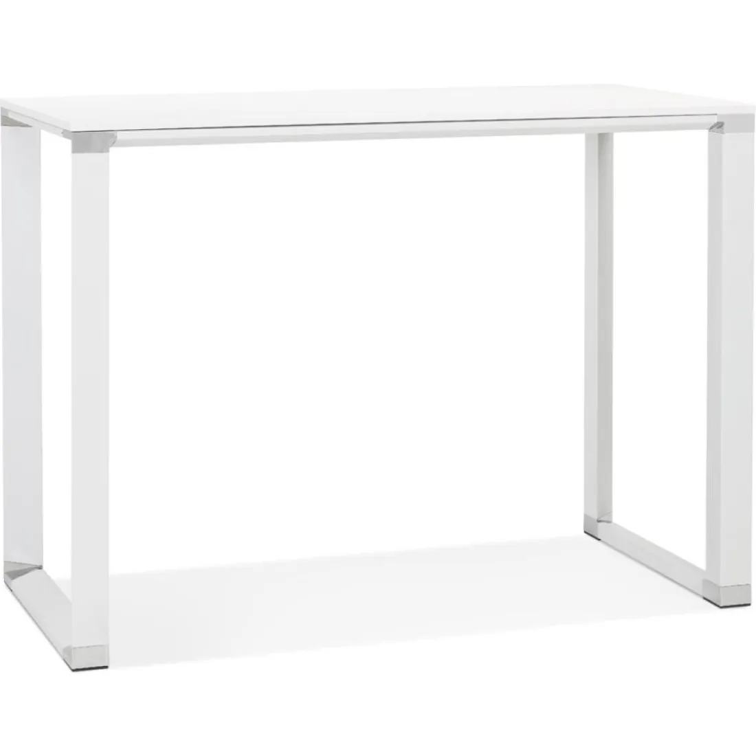 Table haute ou bureau haut 'XLINE HIGH TABLE' en bois blanc