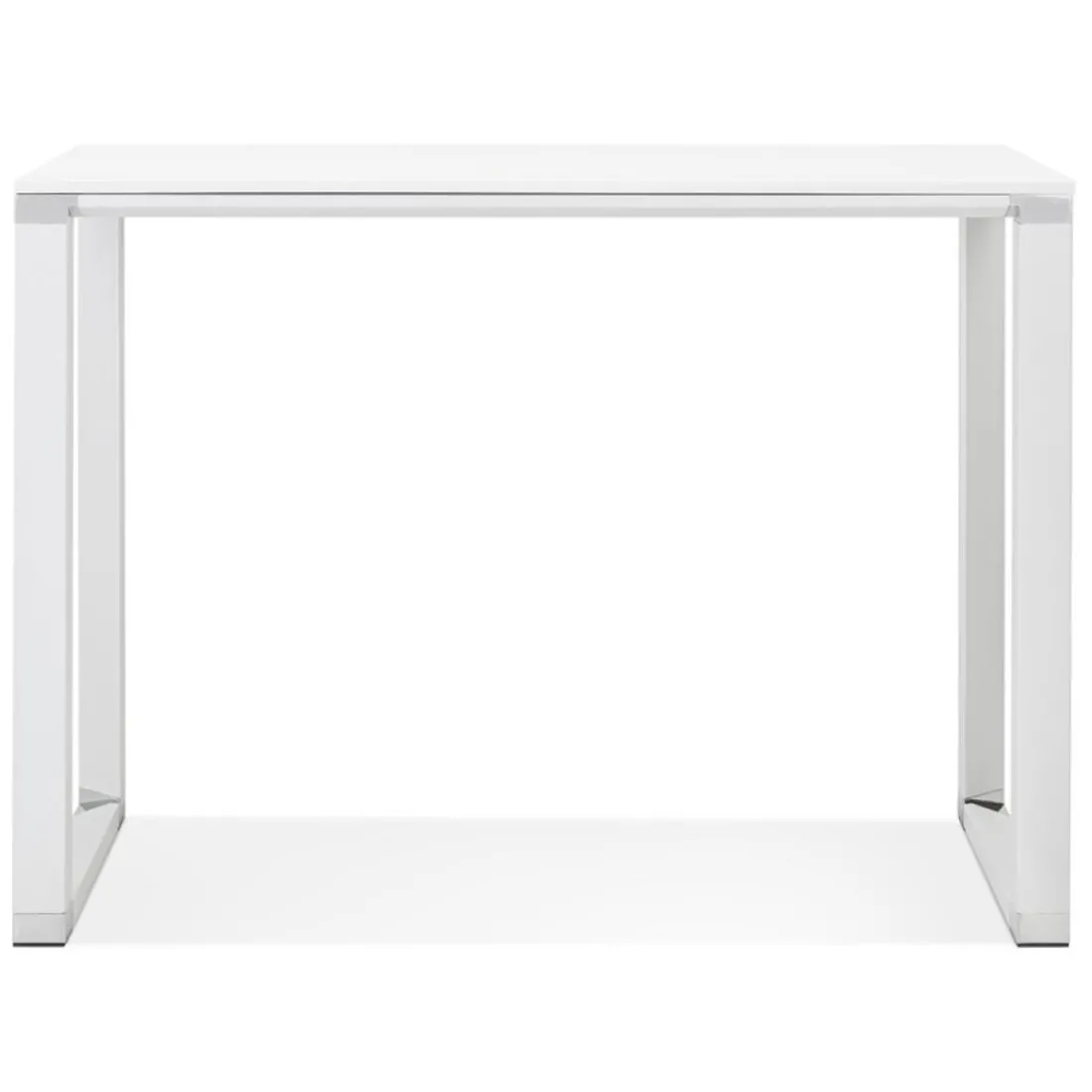 Table haute ou bureau haut 'XLINE HIGH TABLE' en bois blanc