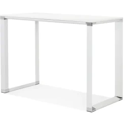 Table haute ou bureau haut 'XLINE HIGH TABLE' en bois blanc