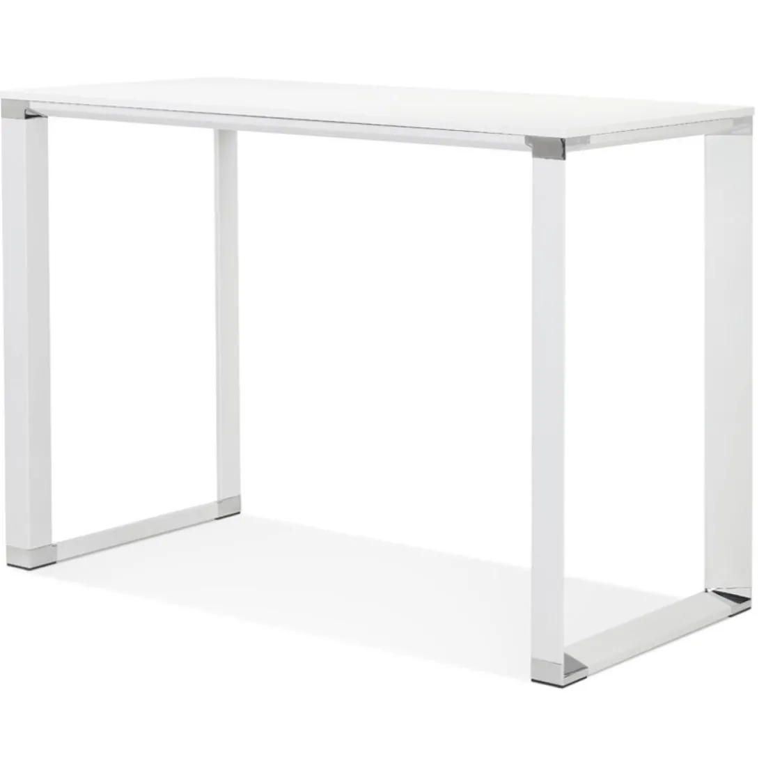 Table haute ou bureau haut 'XLINE HIGH TABLE' en bois blanc
