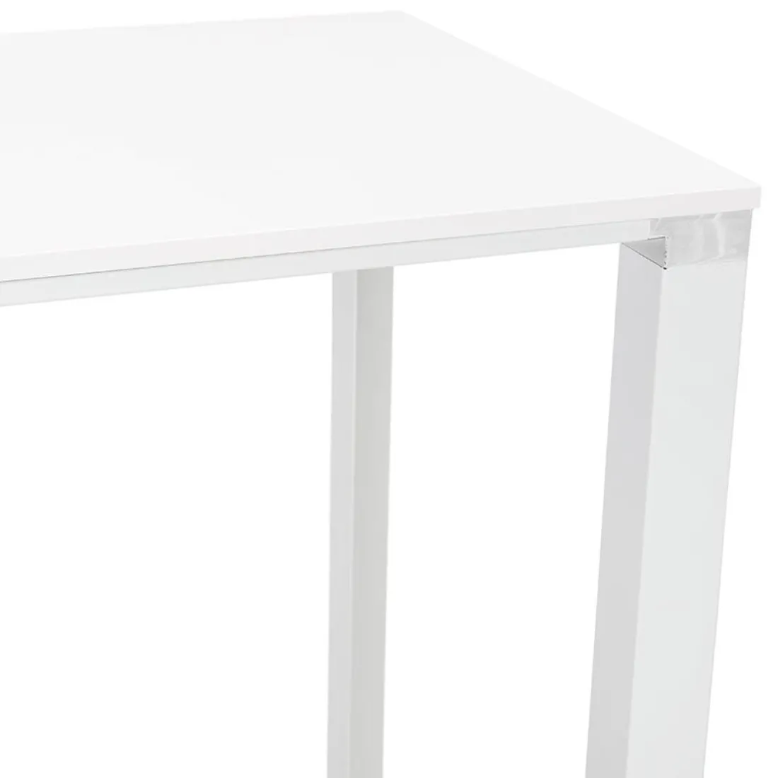 Table haute ou bureau haut 'XLINE HIGH TABLE' en bois blanc