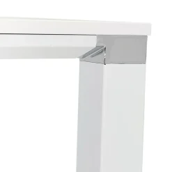 Table haute ou bureau haut 'XLINE HIGH TABLE' en bois blanc