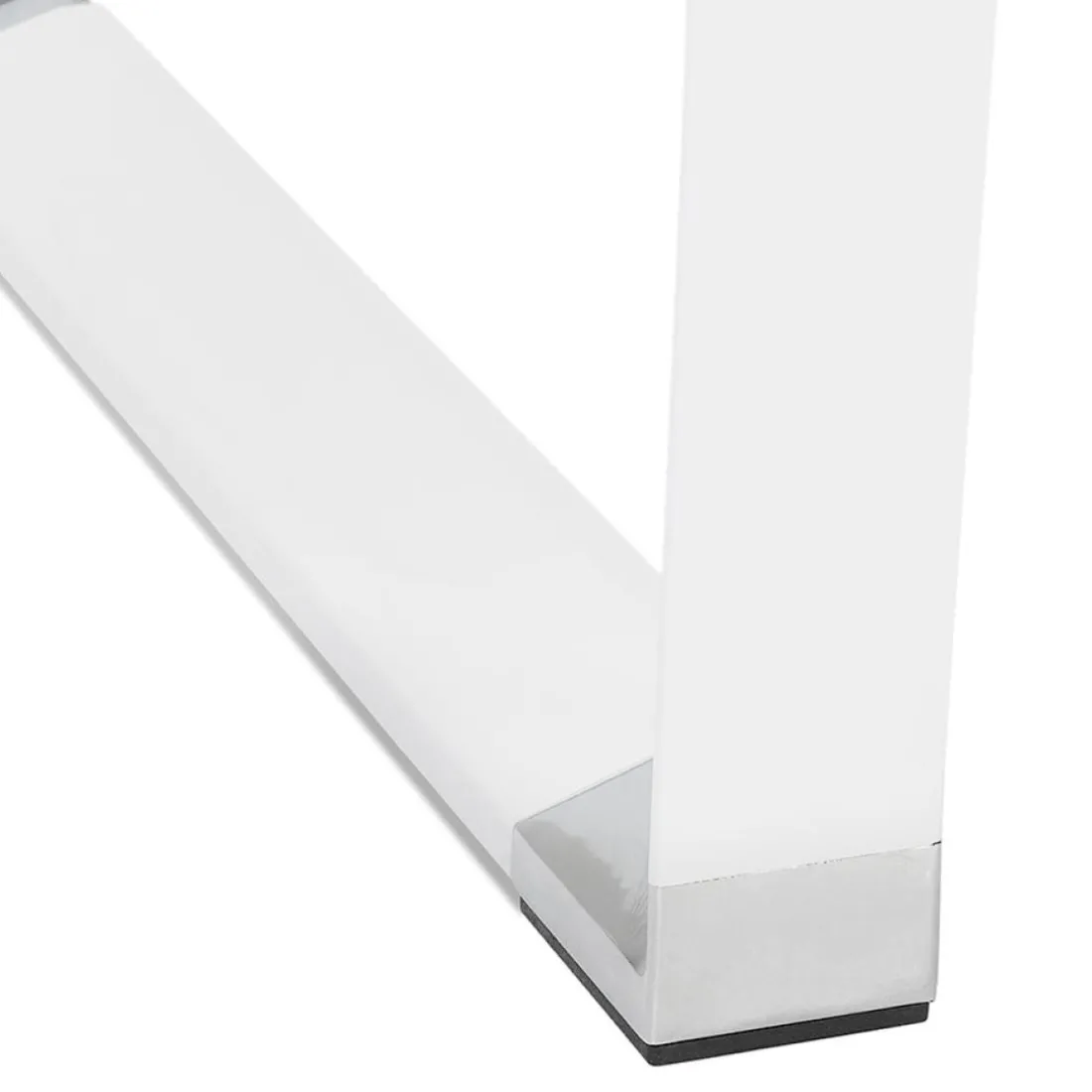 Table haute ou bureau haut 'XLINE HIGH TABLE' en bois blanc