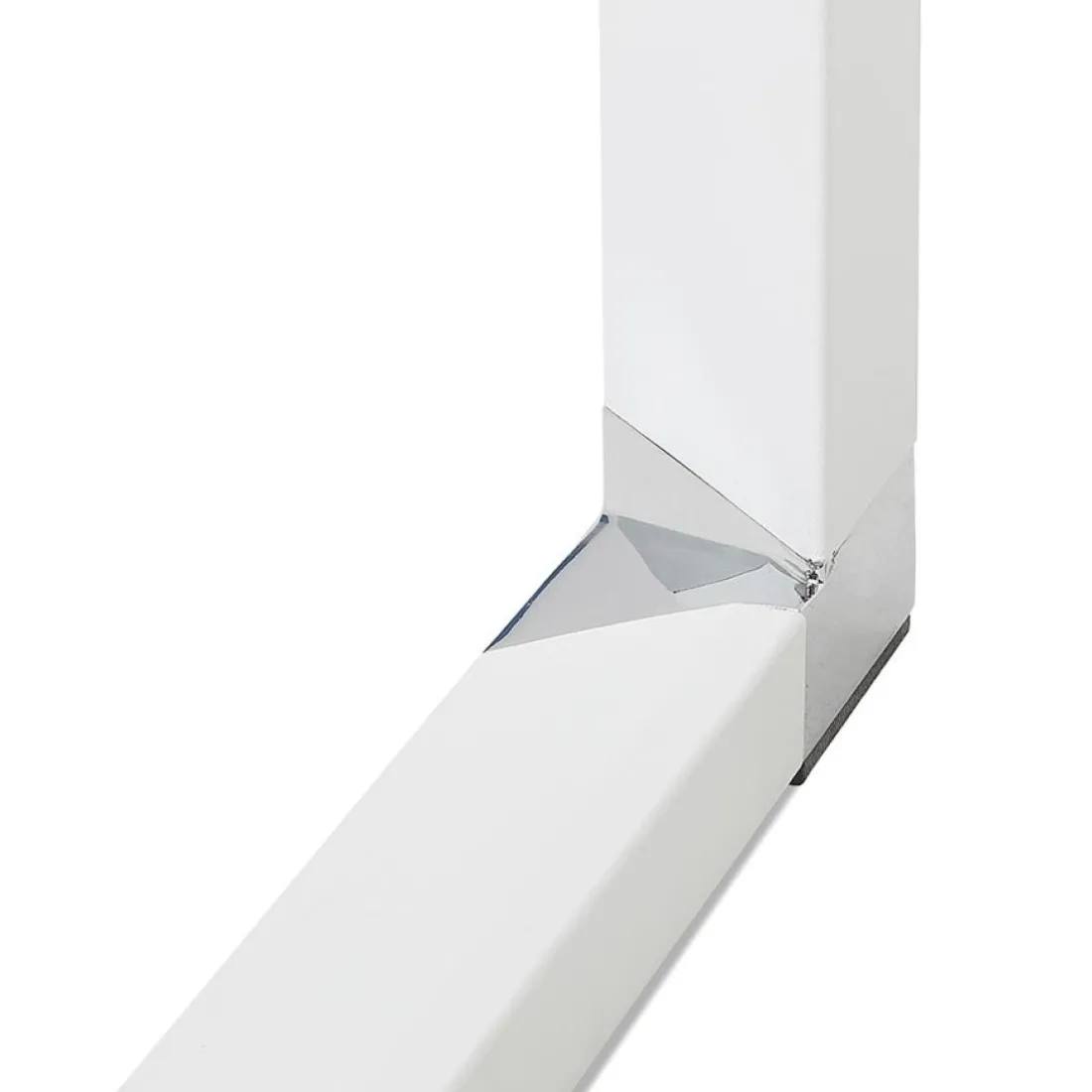 Table haute ou bureau haut 'XLINE HIGH TABLE' en bois blanc