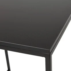 Table haute style industriel 'ORTOS' noire idéale pour les professionnels