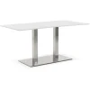 Table ou bureau design 'DENVER' blanc