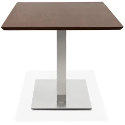 Table ou bureau design en bois finition Noyer 'MAMBO'