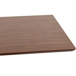 Table ou bureau design en bois finition Noyer 'MAMBO'