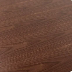 Table ou bureau design 'MAMBO' en bois finition Noyer