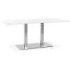 Table ou bureau design 'MAMBO' blanc