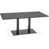 Table ou bureau design 'ZUMBA' noir