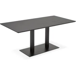 Table ou bureau design 'ZUMBA' noir